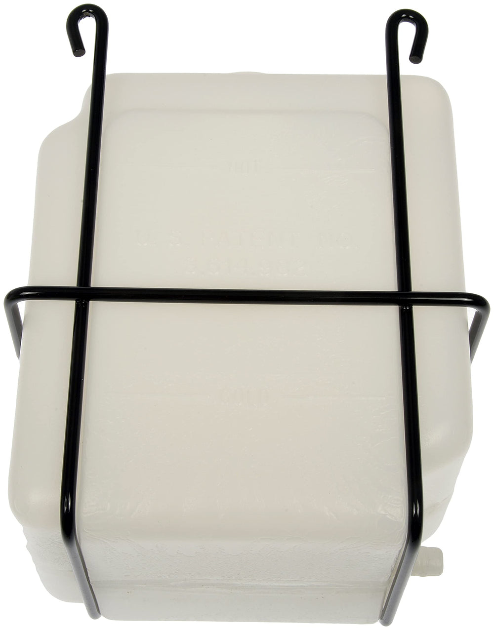Dorman 54002 overflow tube and clamps detail highlighting leak-resistant connections