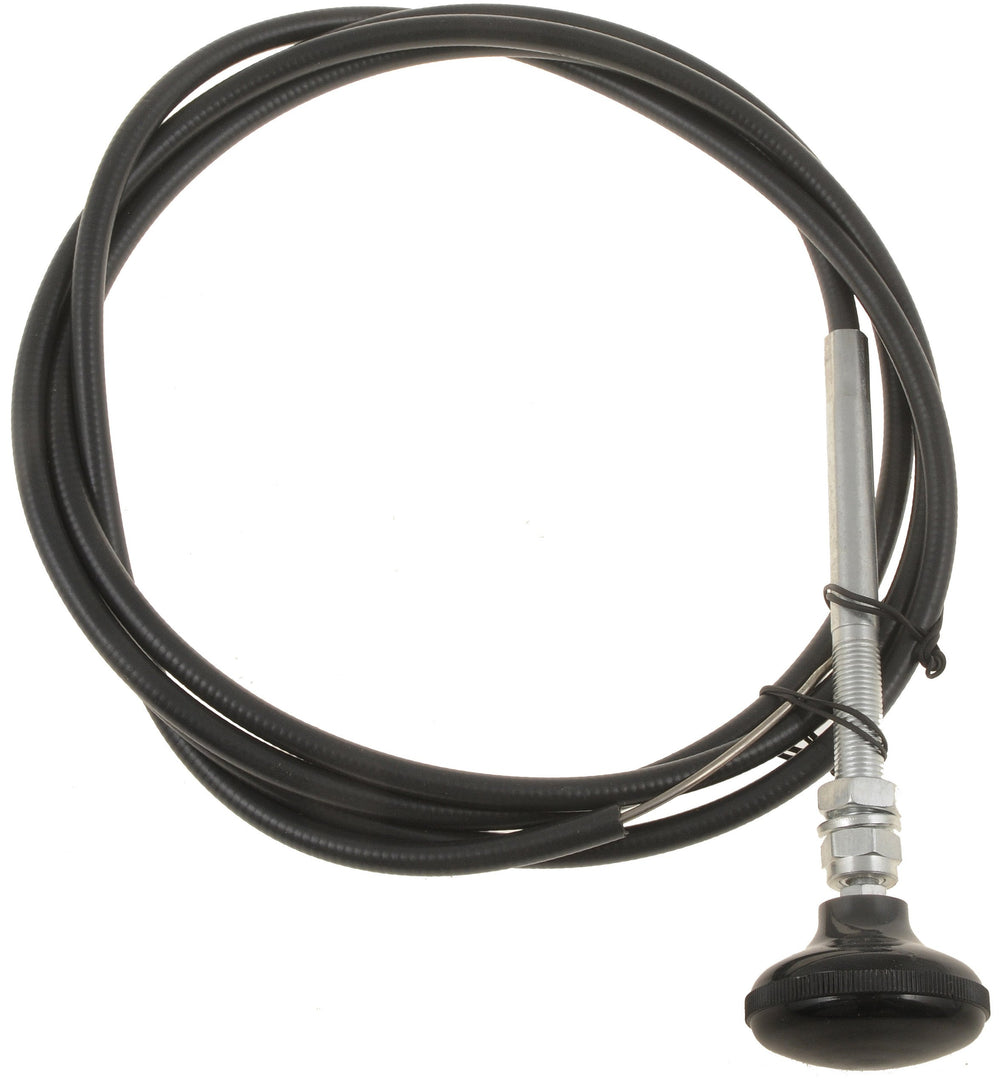 Dorman 55197 close-up of the 2-inch black knob displaying textured grip and durable molded construction