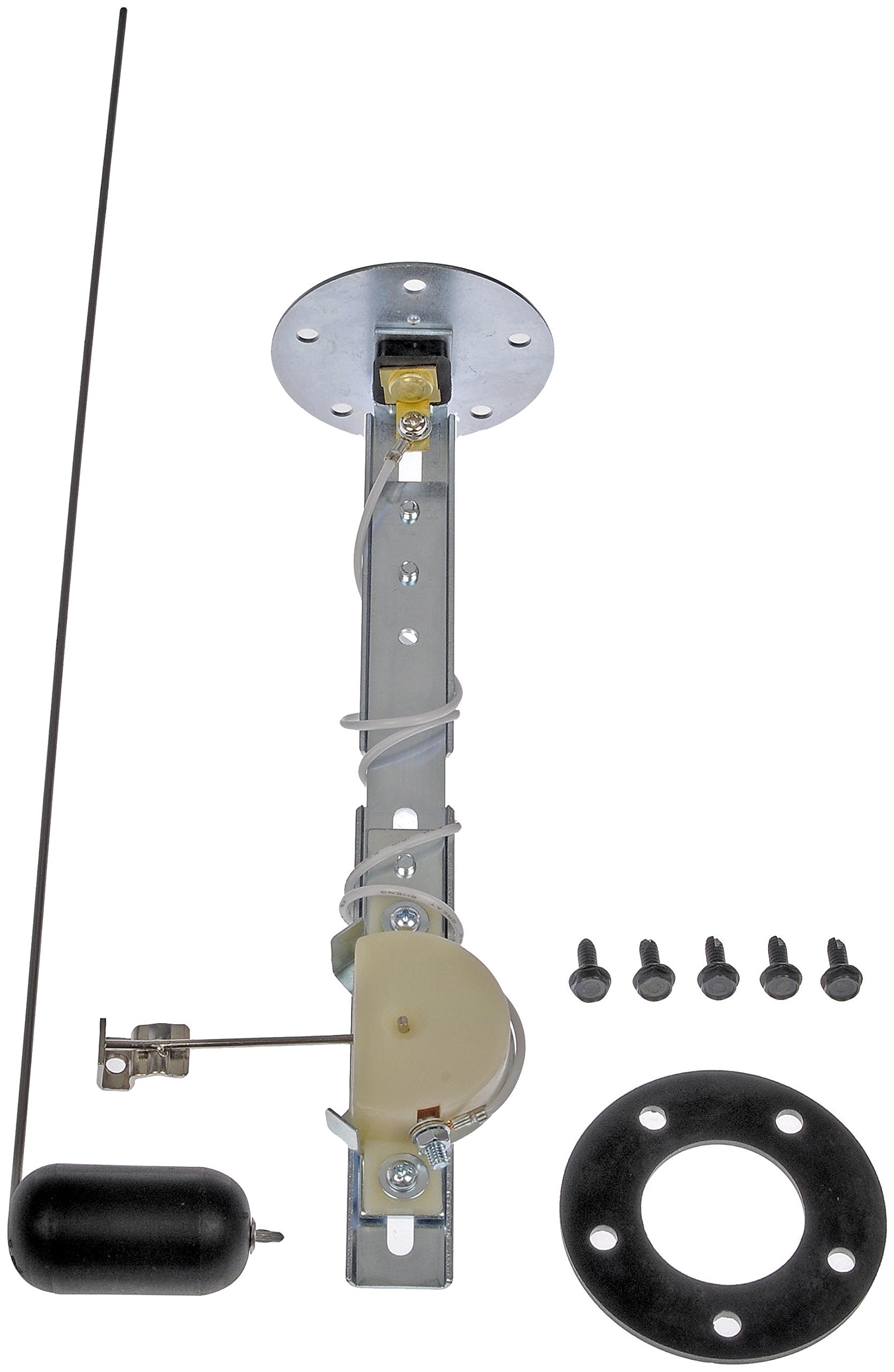 Dorman 55818 front view assembly showing sender and float to restore accurate fuel readings