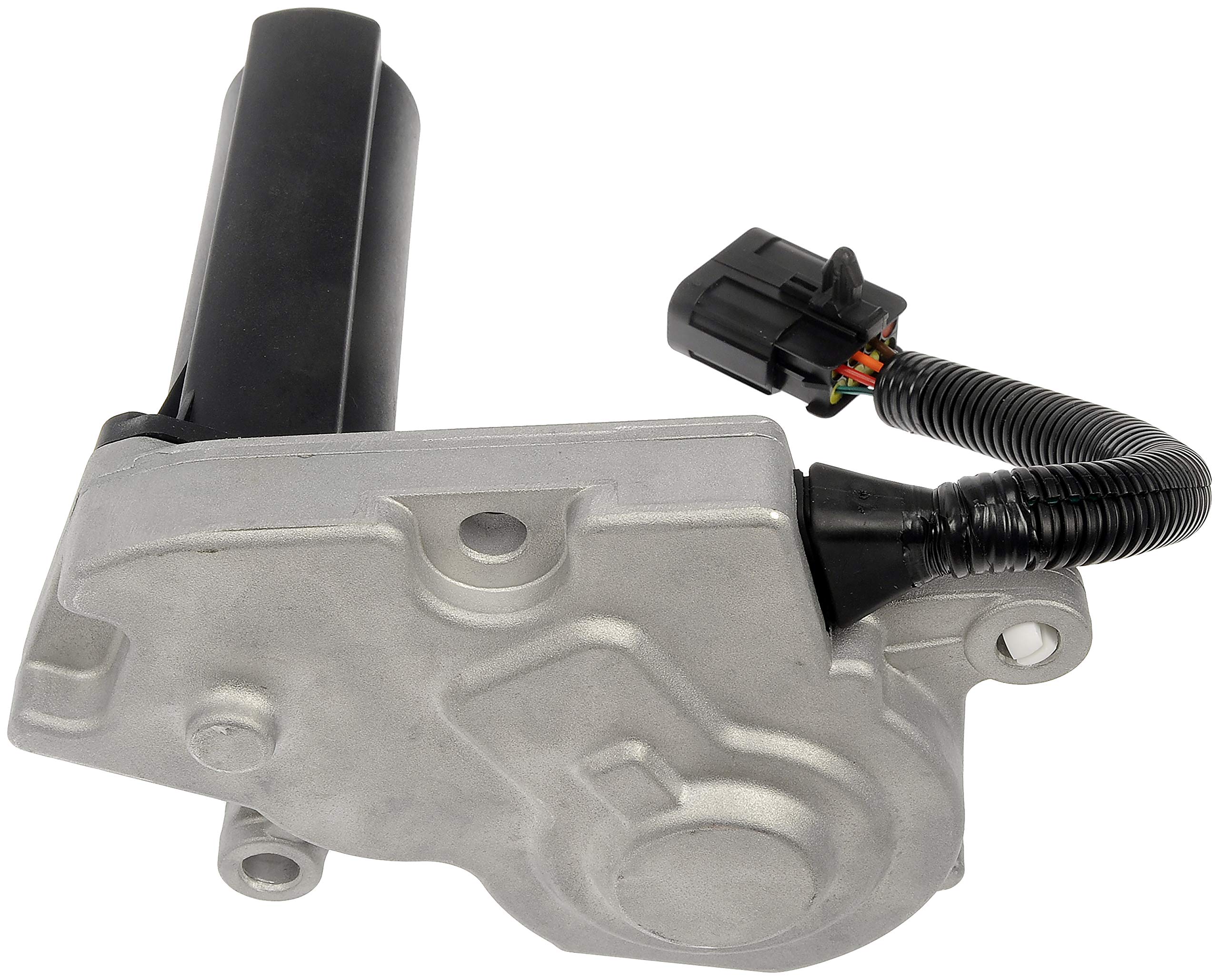 Dorman motor next to ruler showing scale and fitment benefit