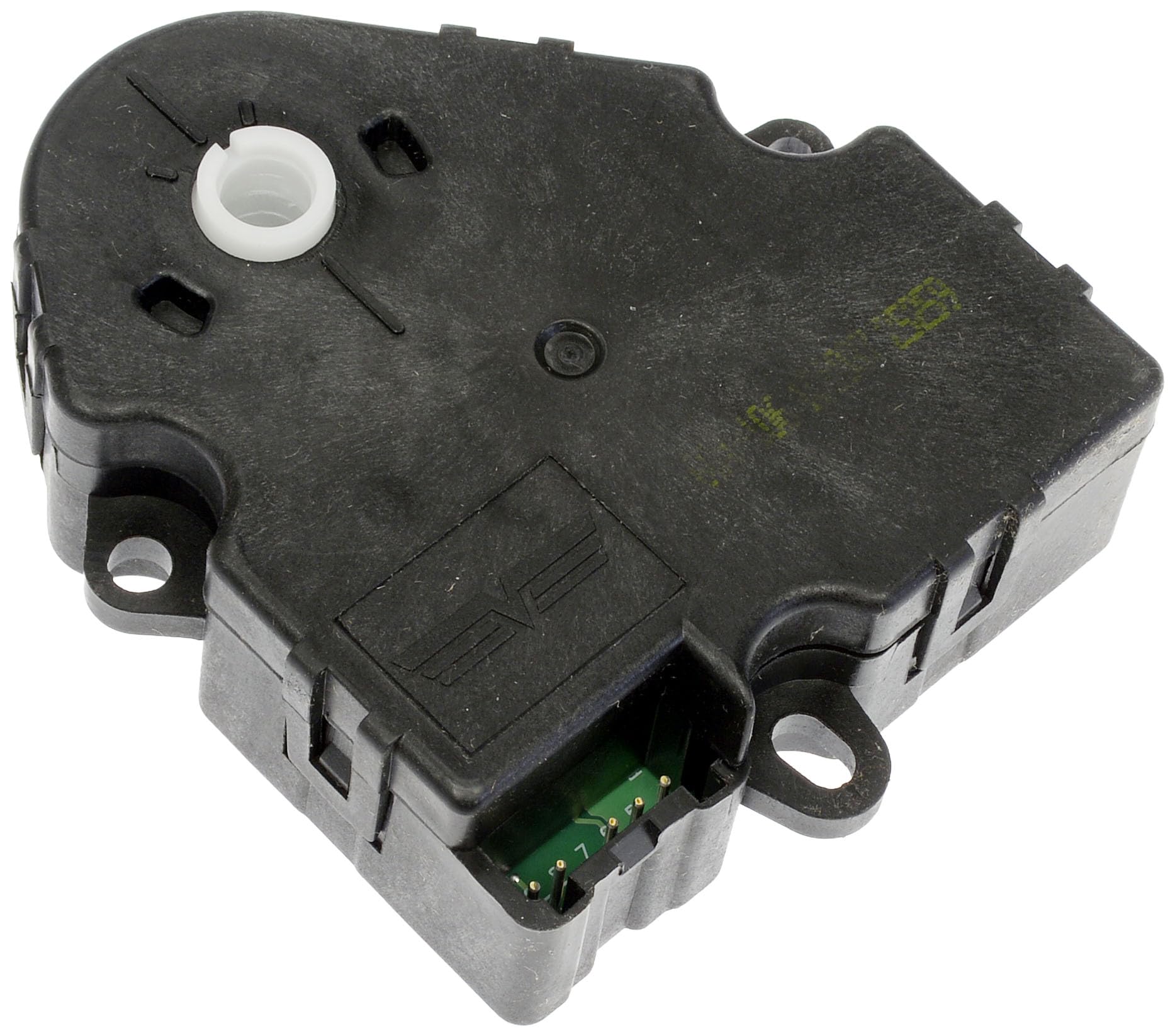 Dorman 604-106 front view showing mounting points and connector, reliable fit