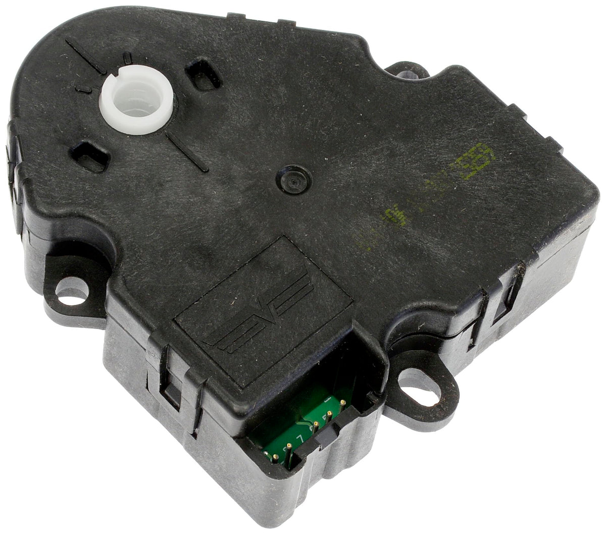 Dorman 604-106 front view showing mounting points and connector, reliable fit
