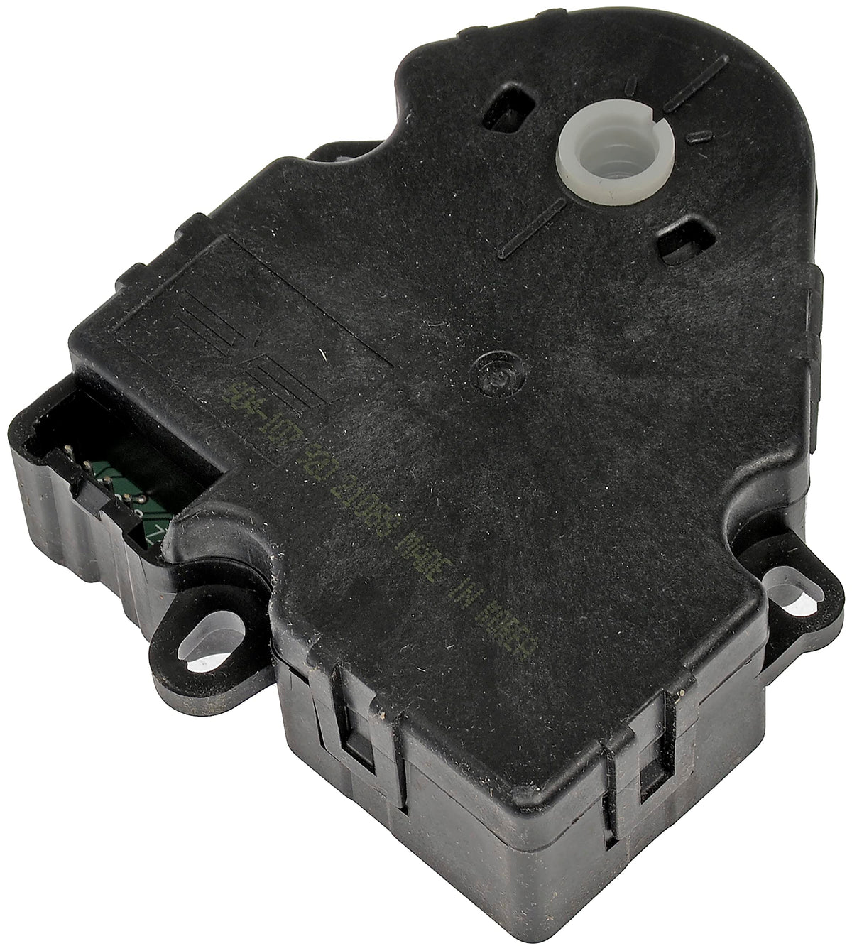 Dorman 604-107 front view showing actuator shape and mounting for easy fit