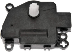 Dorman actuator installed under dash demonstrating restored HVAC control and airflow