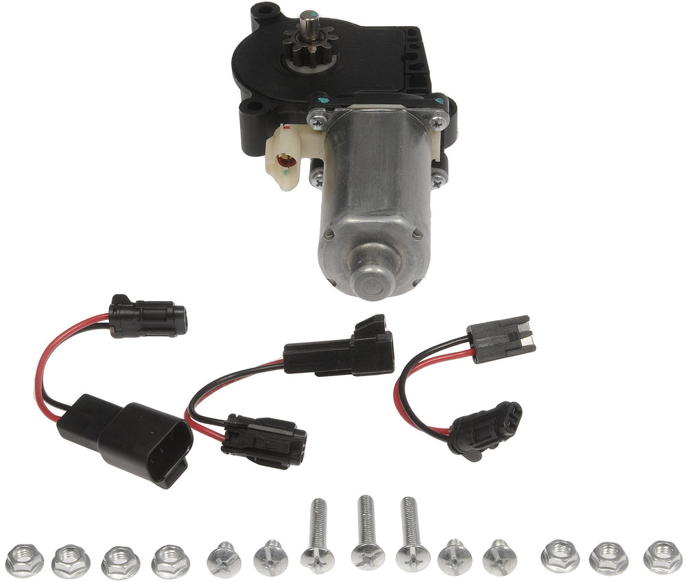 Dorman 742-142 front view showing mounting points and housing, ensures correct fit