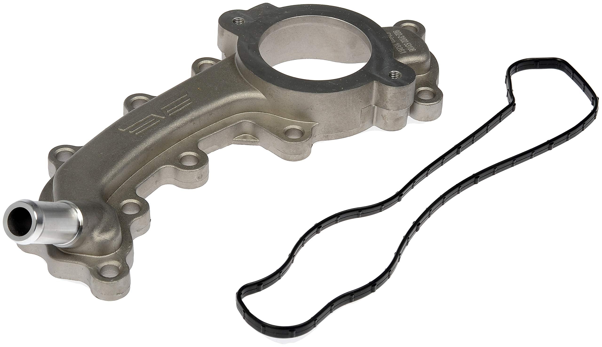 Dorman 902-3102HP front view showing mounting ends and direct-fit benefits