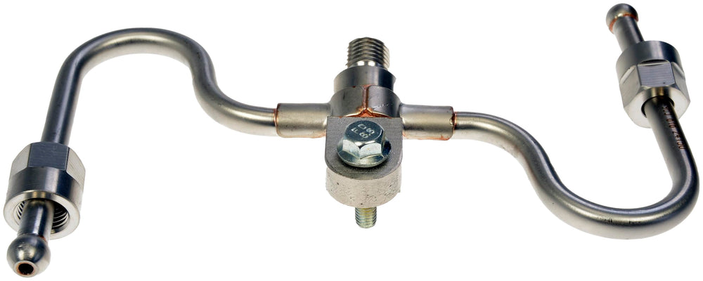 Dorman fuel line close-up of connector detail demonstrating secure OEM-style sealing