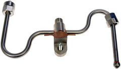 Dorman injector line installed under hood showing correct routing and improved leak prevention
