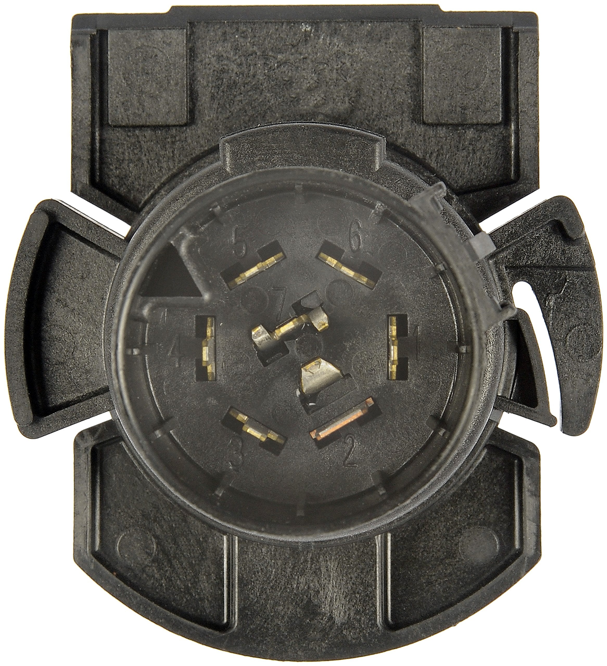 Dorman close-up of plated contacts highlighting corrosion resistance and reliable conductivity