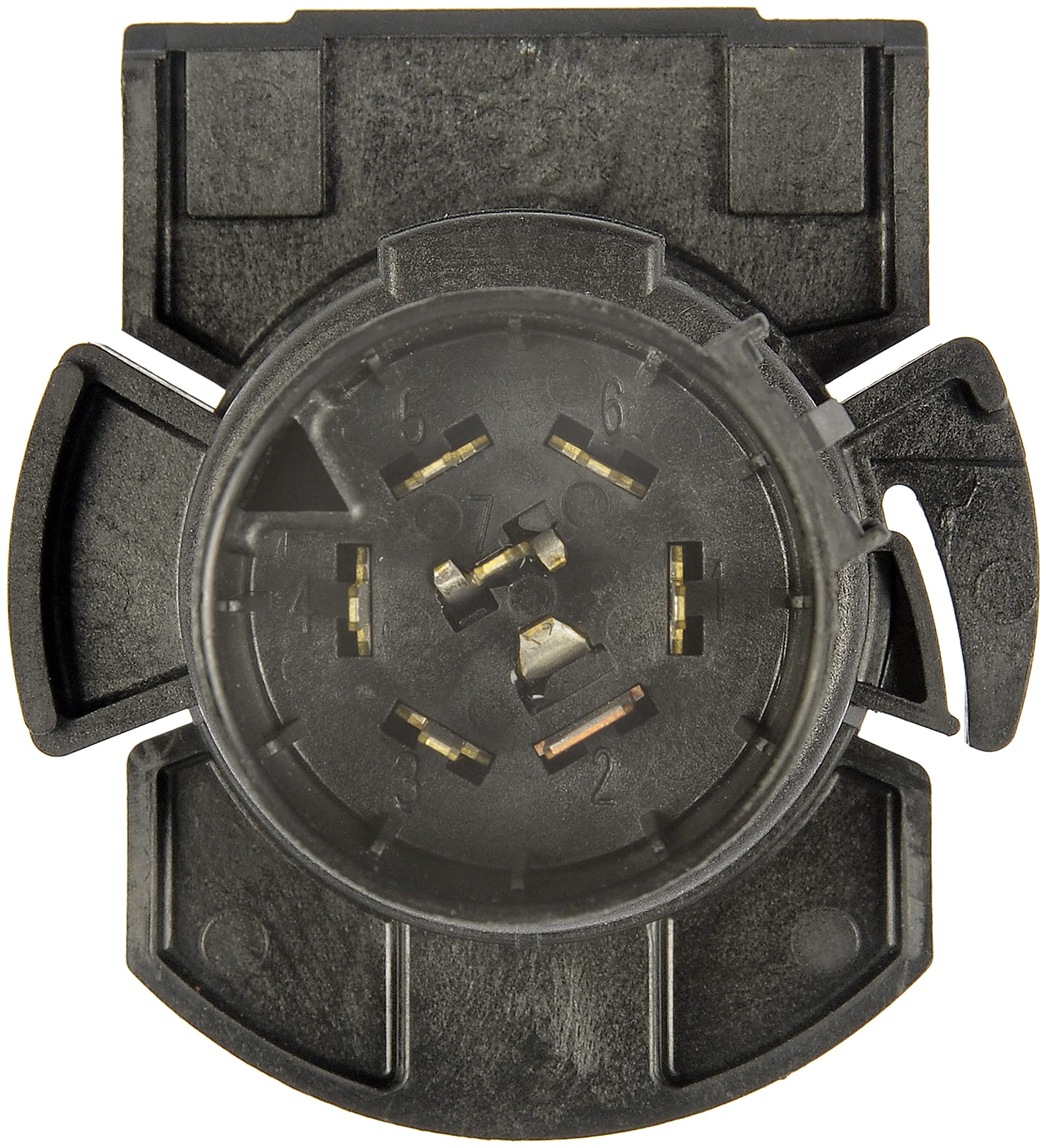Dorman side profile of plug showing robust housing for long-lasting durability
