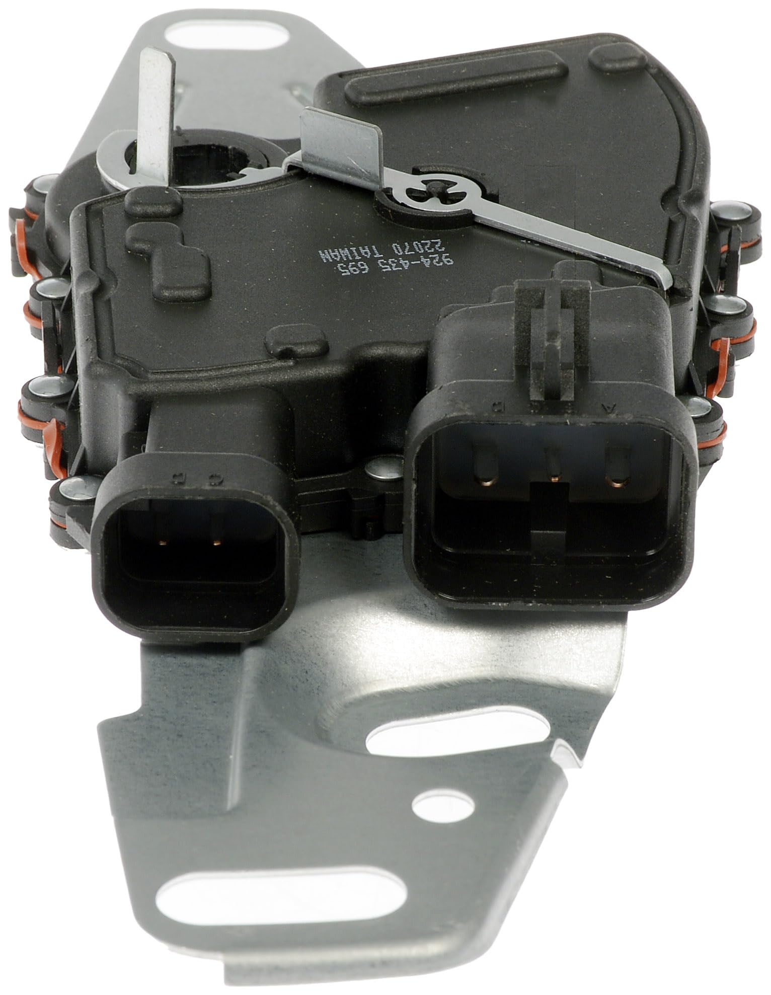 Dorman neutral safety switch connector close-up showing secure electrical contact benefit