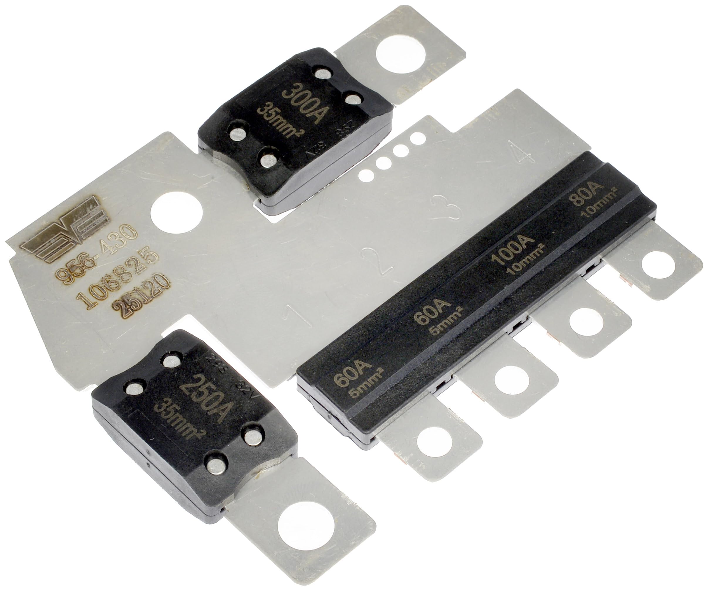 Dorman 956-430 front view showing main battery fuse and clear identification for correct replacement