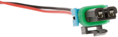 Dorman resistor installed in vehicle cabin showing correct fit and restored blower control benefit