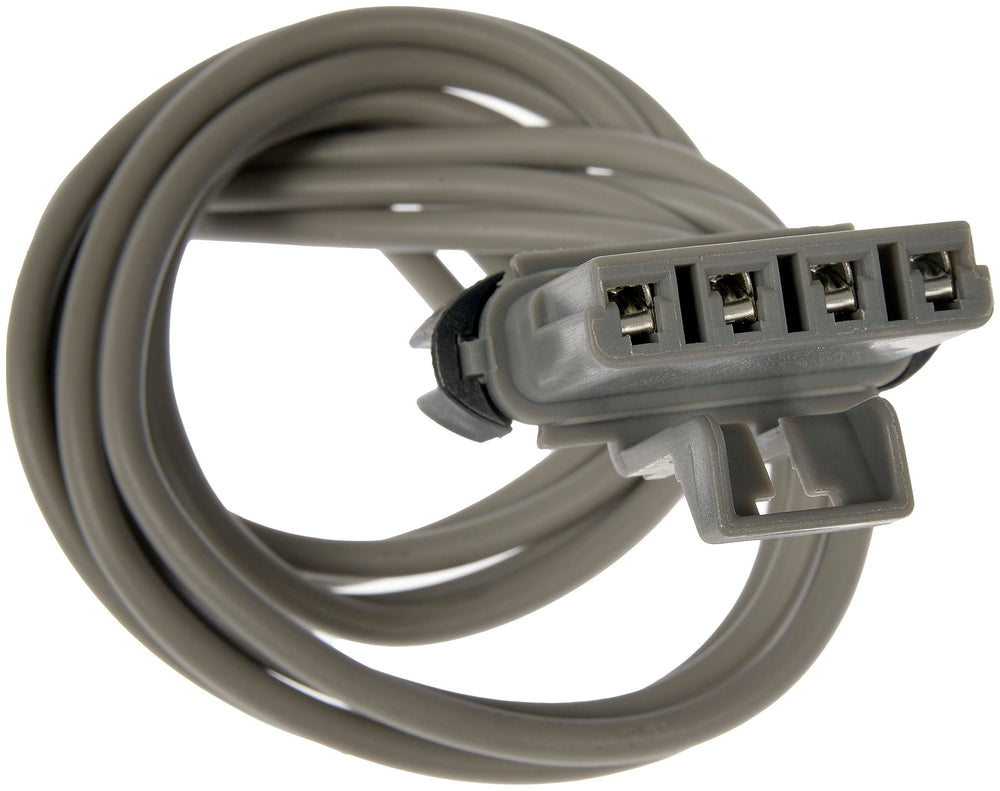 Dorman resistor installed in vehicle HVAC housing demonstrating restored blower control