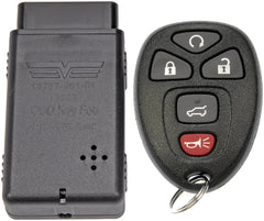 Dorman 99154 front view showing five-button layout and OEM-style design for easy replacement