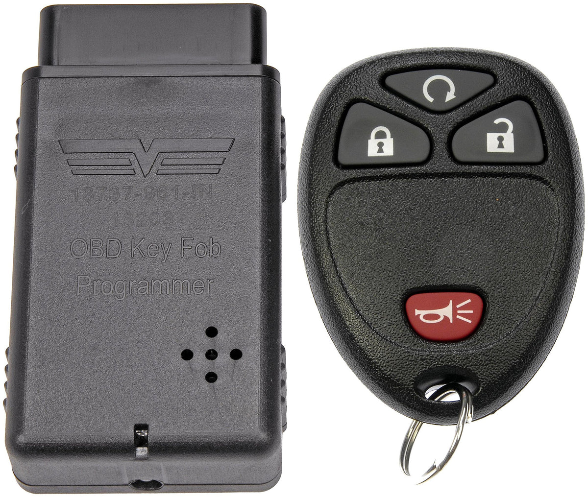 Dorman 99162 front view showing four buttons and OE-style design benefit quick recognition