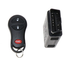 Dorman 99164 back with battery compartment open for quick battery replacement
