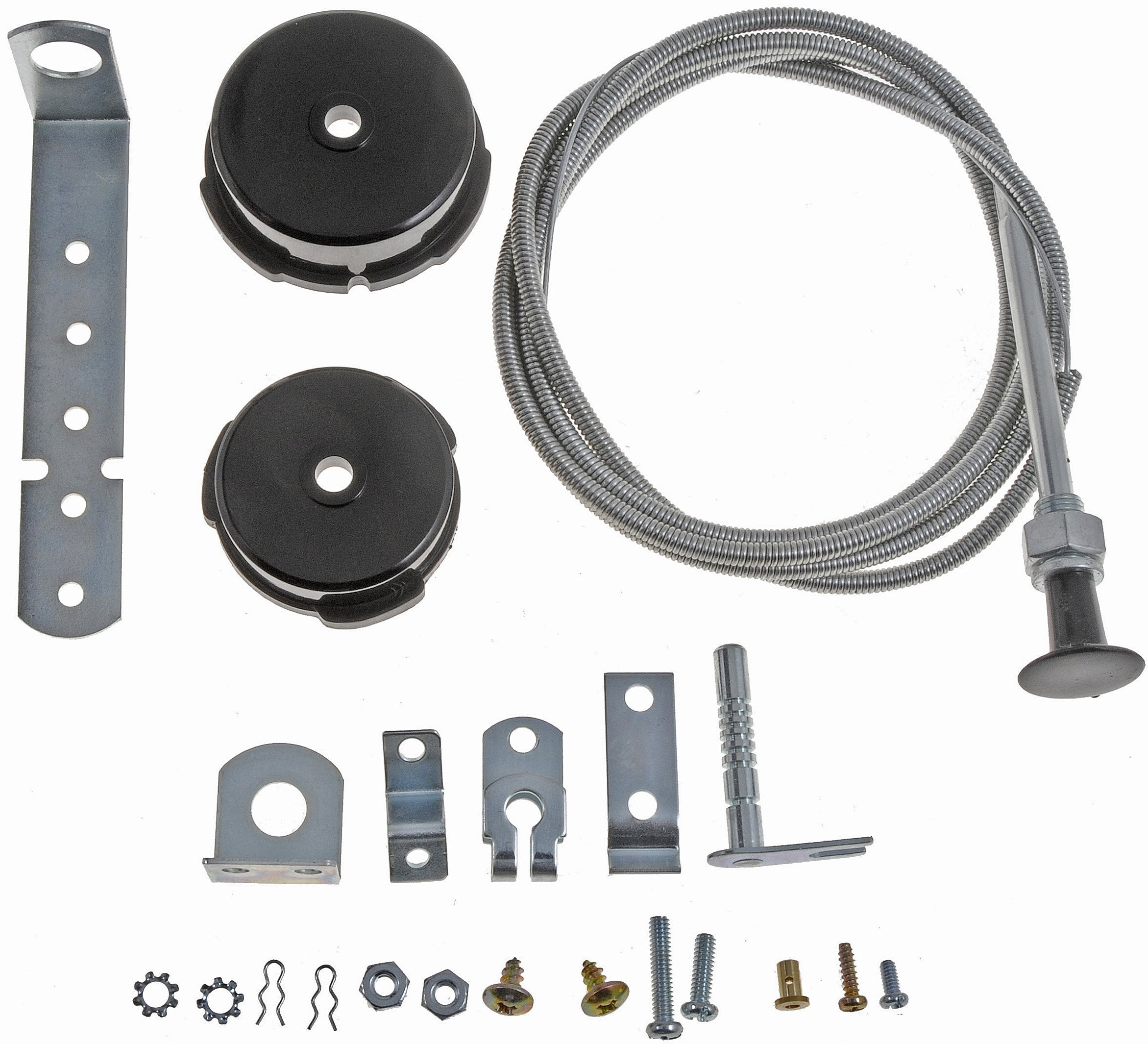 Dorman actuating fork and adapters close-up showing fitment options and durable construction