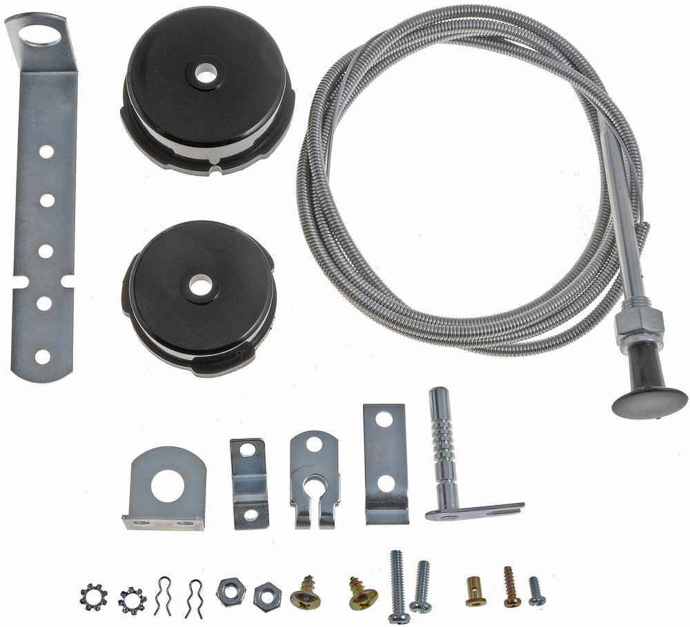 Dorman actuating fork and adapters close-up showing fitment options and durable construction