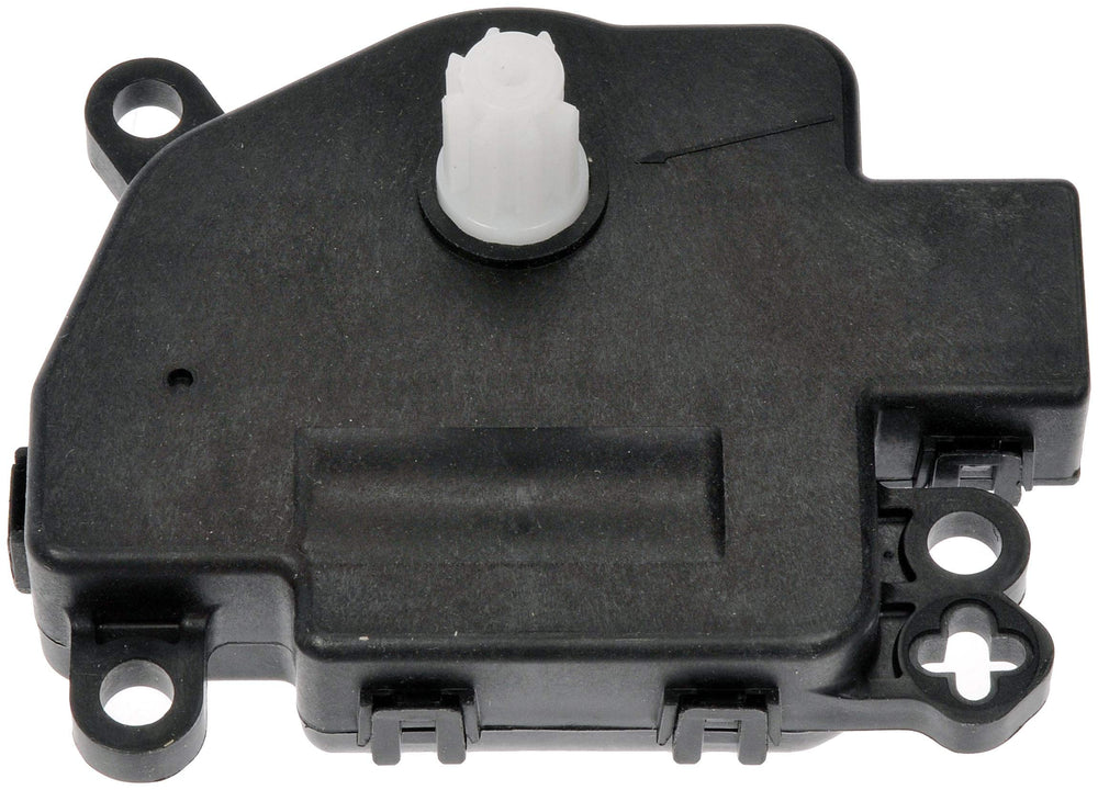Dorman actuator installed in vehicle HVAC demonstrating restored vent control
