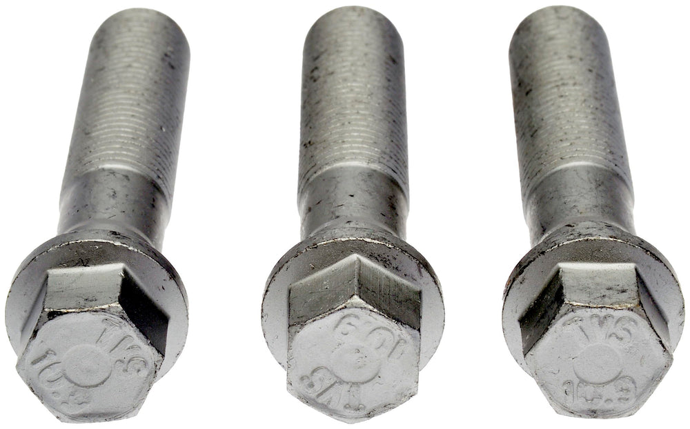 Dorman bolt size comparison next to ruler showing exact length for confident selection