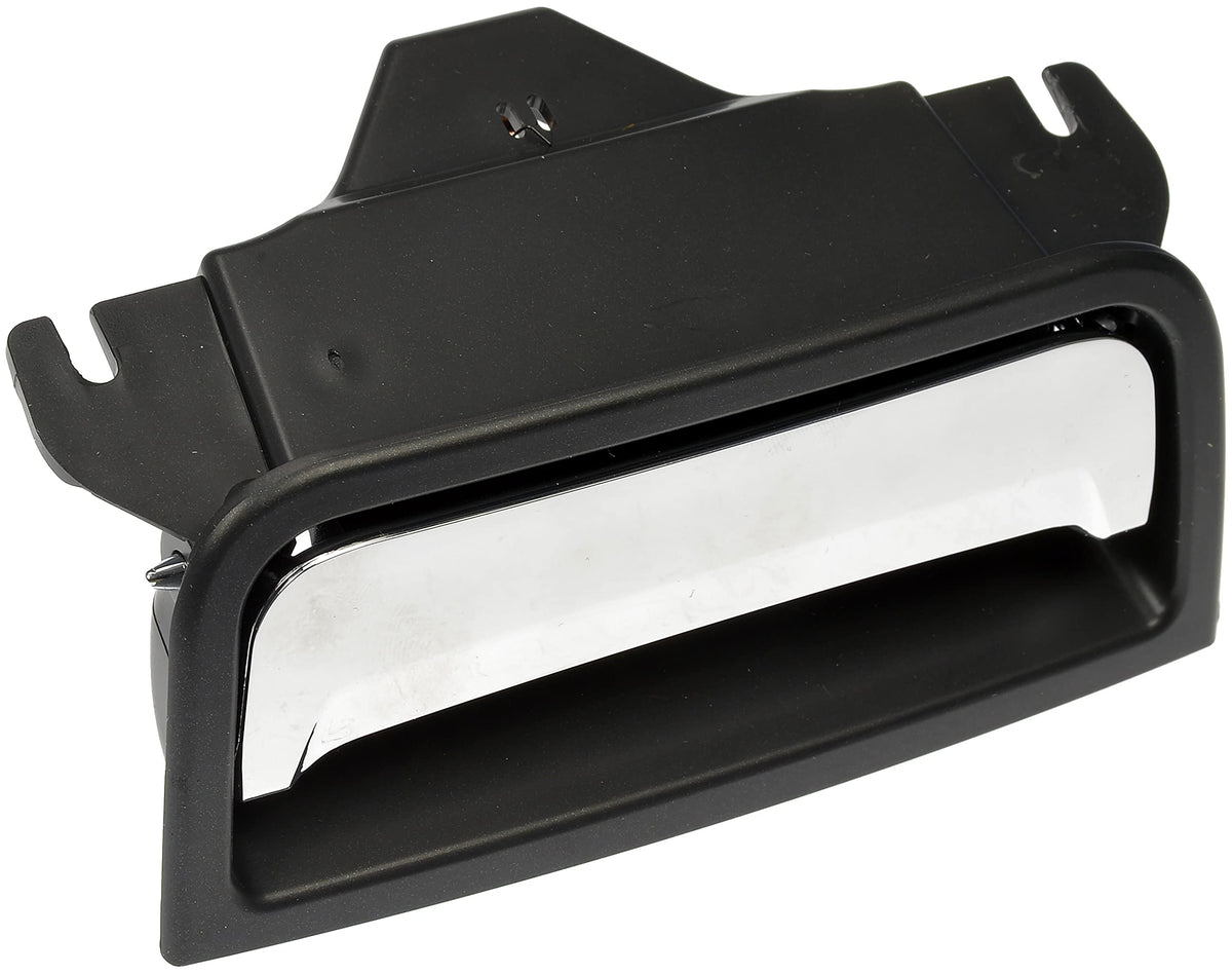 Dorman center console latch front view showing mounting and fit benefit