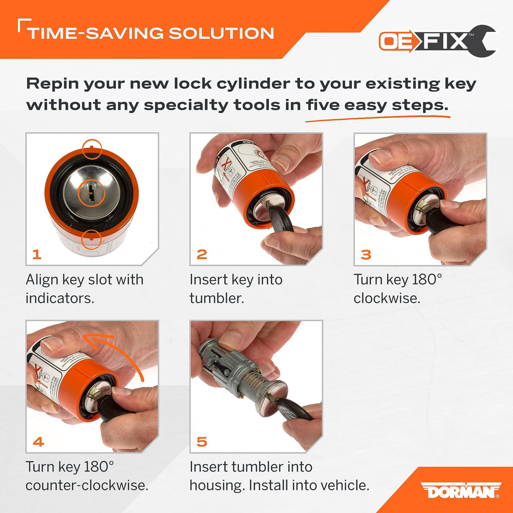 Dorman coding tool detail illustrating easy relearn and quick setup