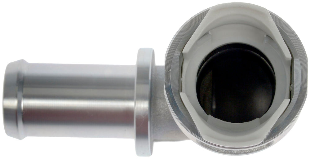 Dorman connector beside ruler showing size and easy replacement benefit