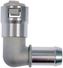 Dorman connector detail showing machined surface and precise fit for leak prevention
