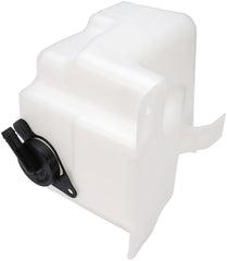 Dorman coolant reservoir front view showing shape and mounting for precise fit