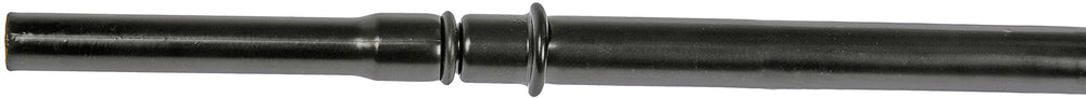 Dorman dipstick tube flange close-up showing sturdy mounting and proper seal