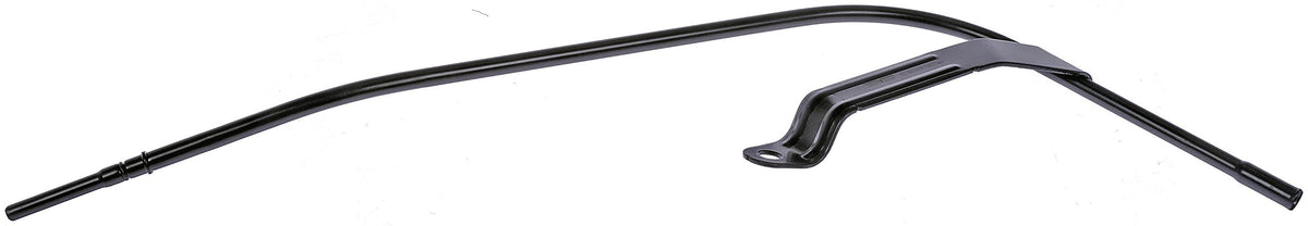 Dorman metal dipstick tube front view showing full-length fit and durability