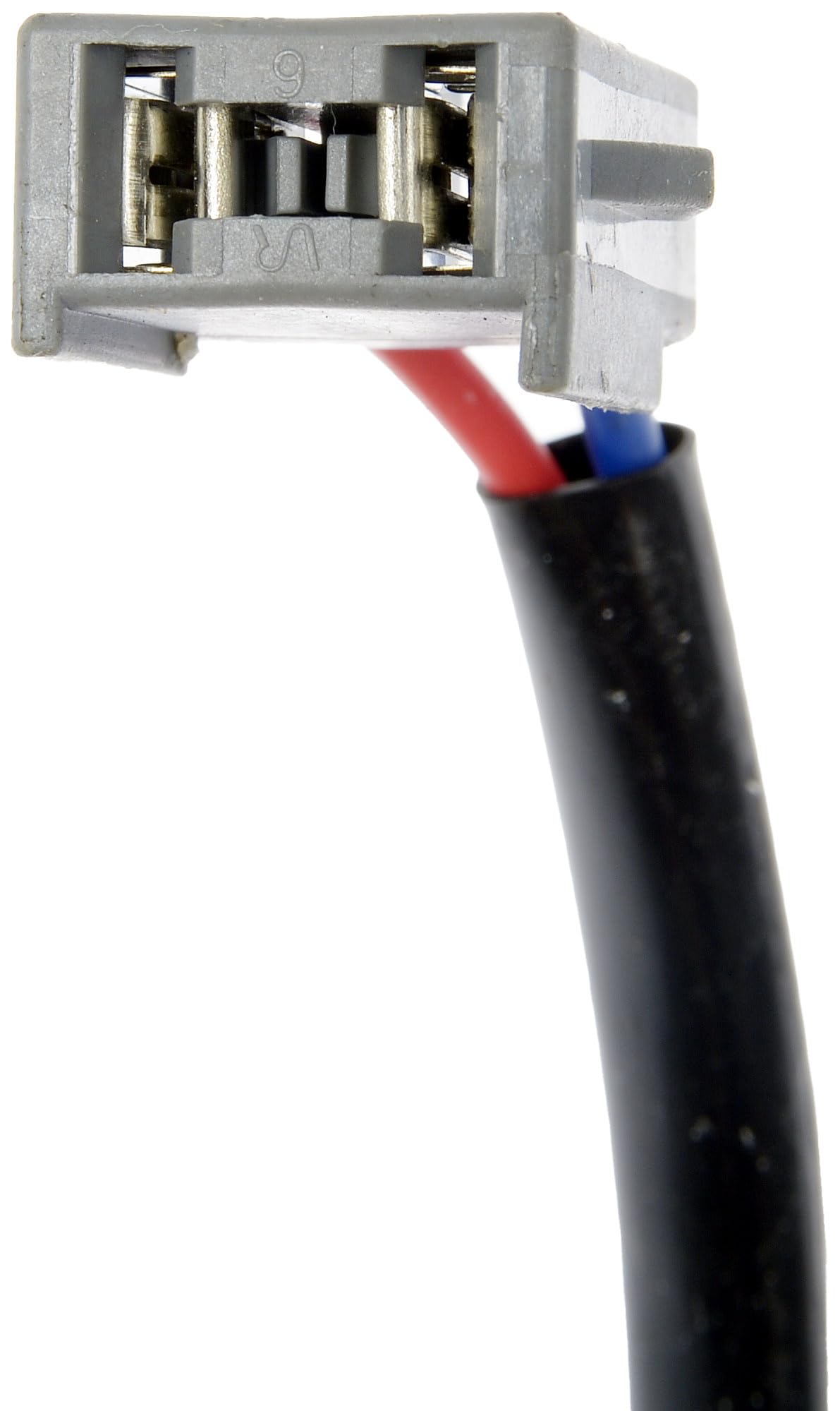 Dorman electrical connector and wiring closeup for plug-and-play convenience