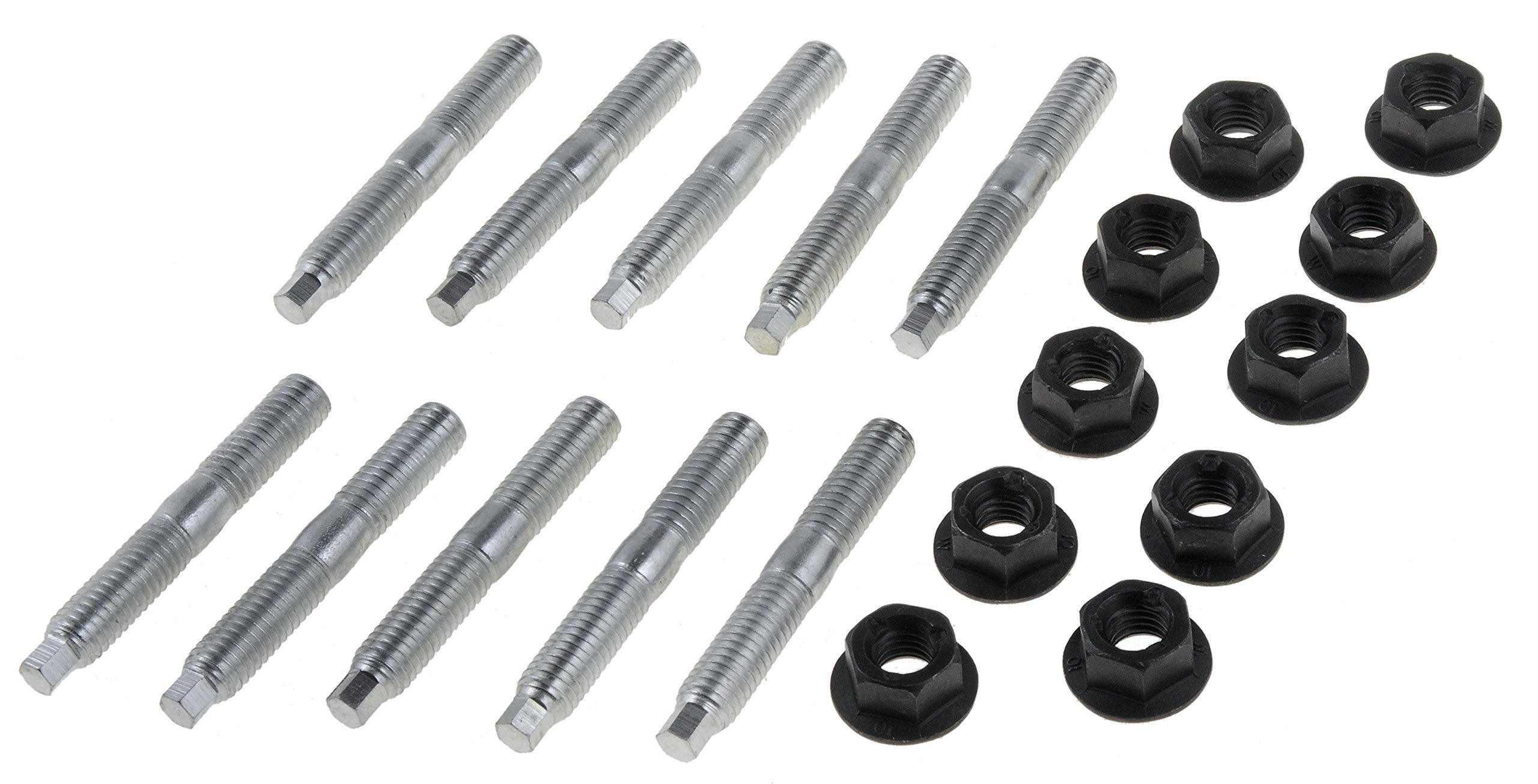 Dorman kit front packaging showing included manifold hardware and brand benefits