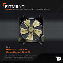Dorman fan motor detail showing tested motor and reliable cooling performance