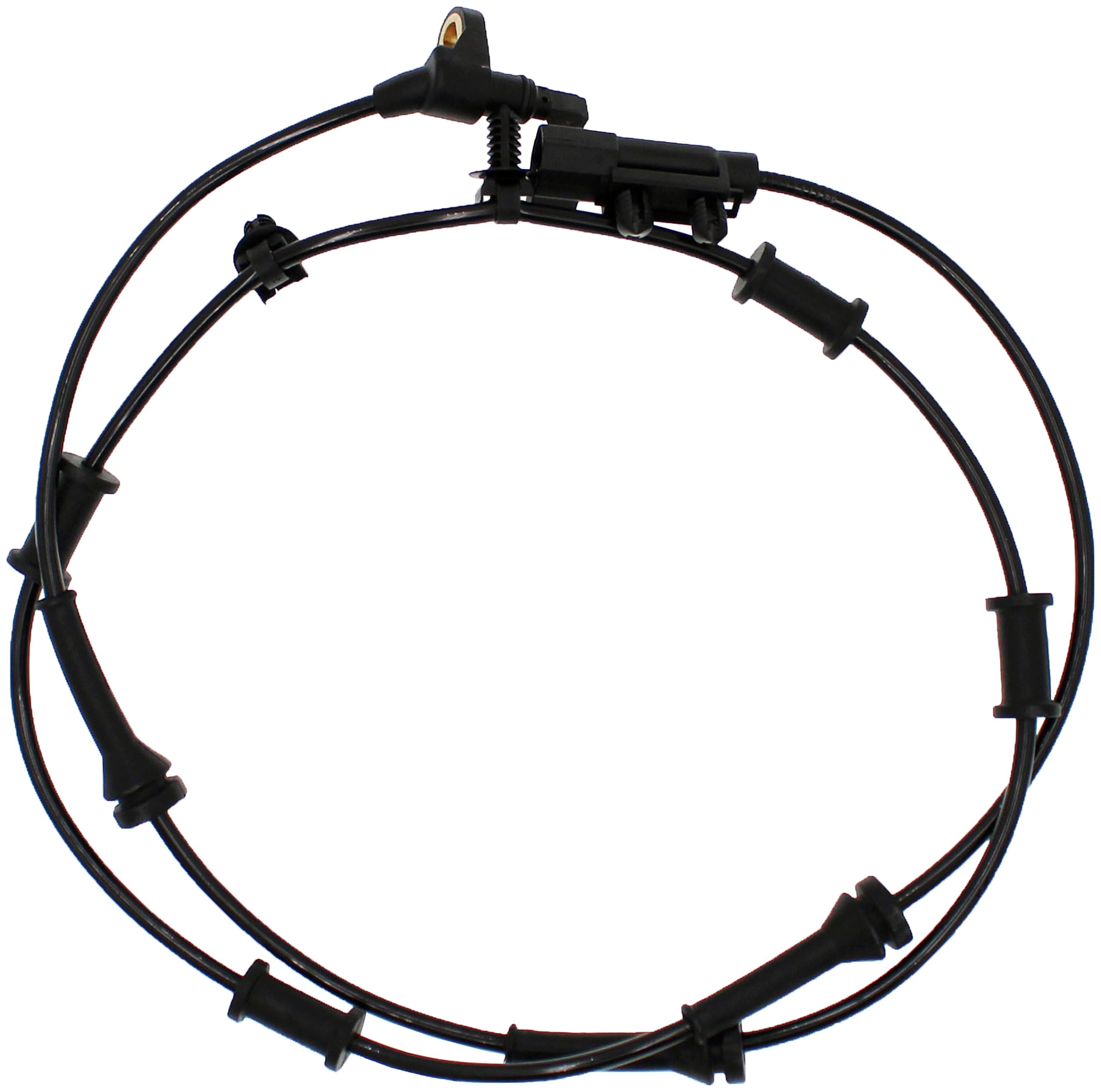 Dorman sensor connector close-up showing factory-style plug for plug-and-play replacement