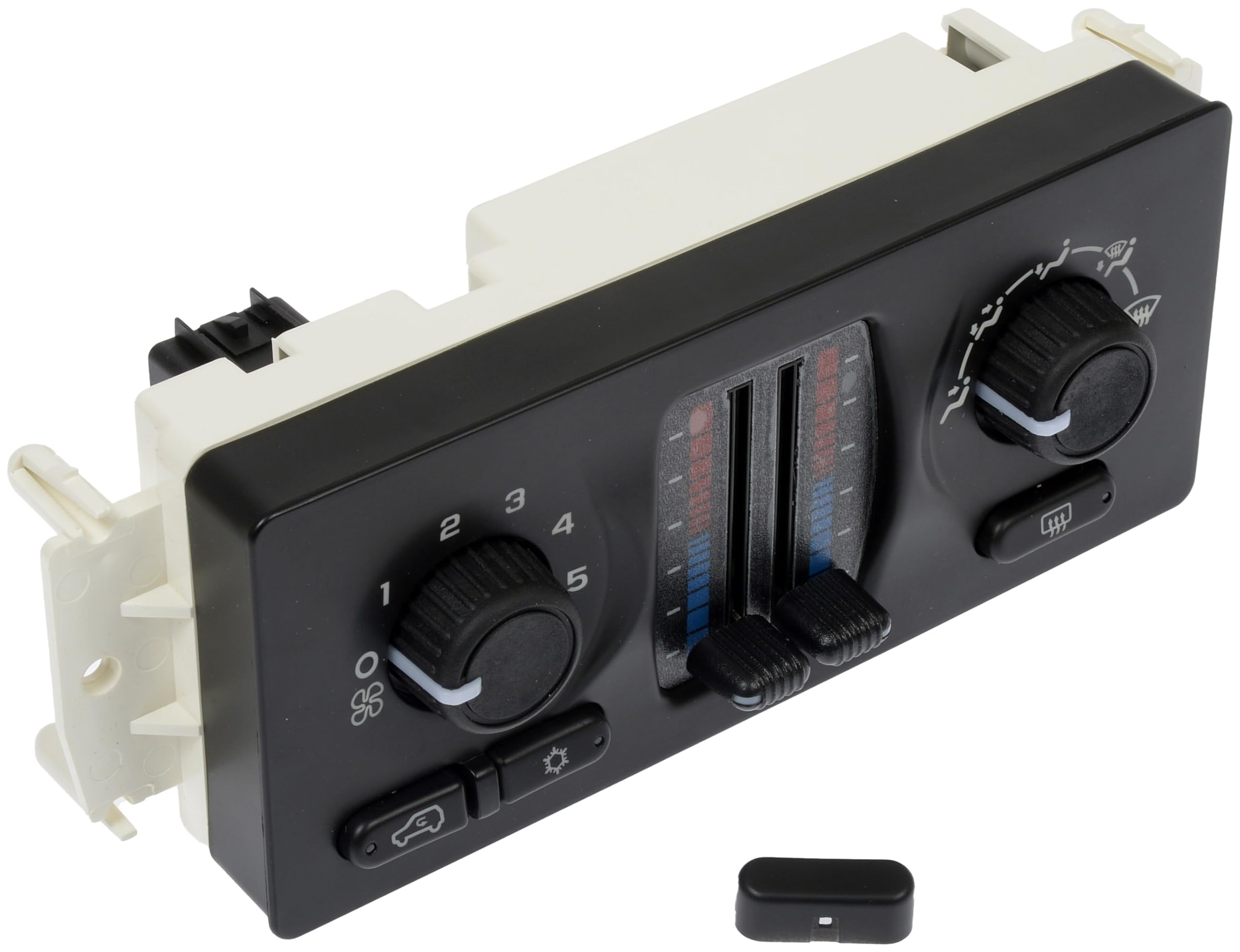 Dorman front panel view showing controls and OEM appearance for easy replacement