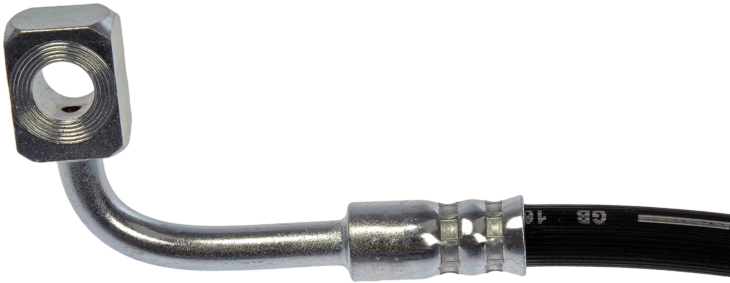 Dorman H621750 close-up of coated fitting and rubber for corrosion resistance