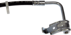 Dorman H621750 installed on Jeep Wrangler brake assembly demonstrating correct routing