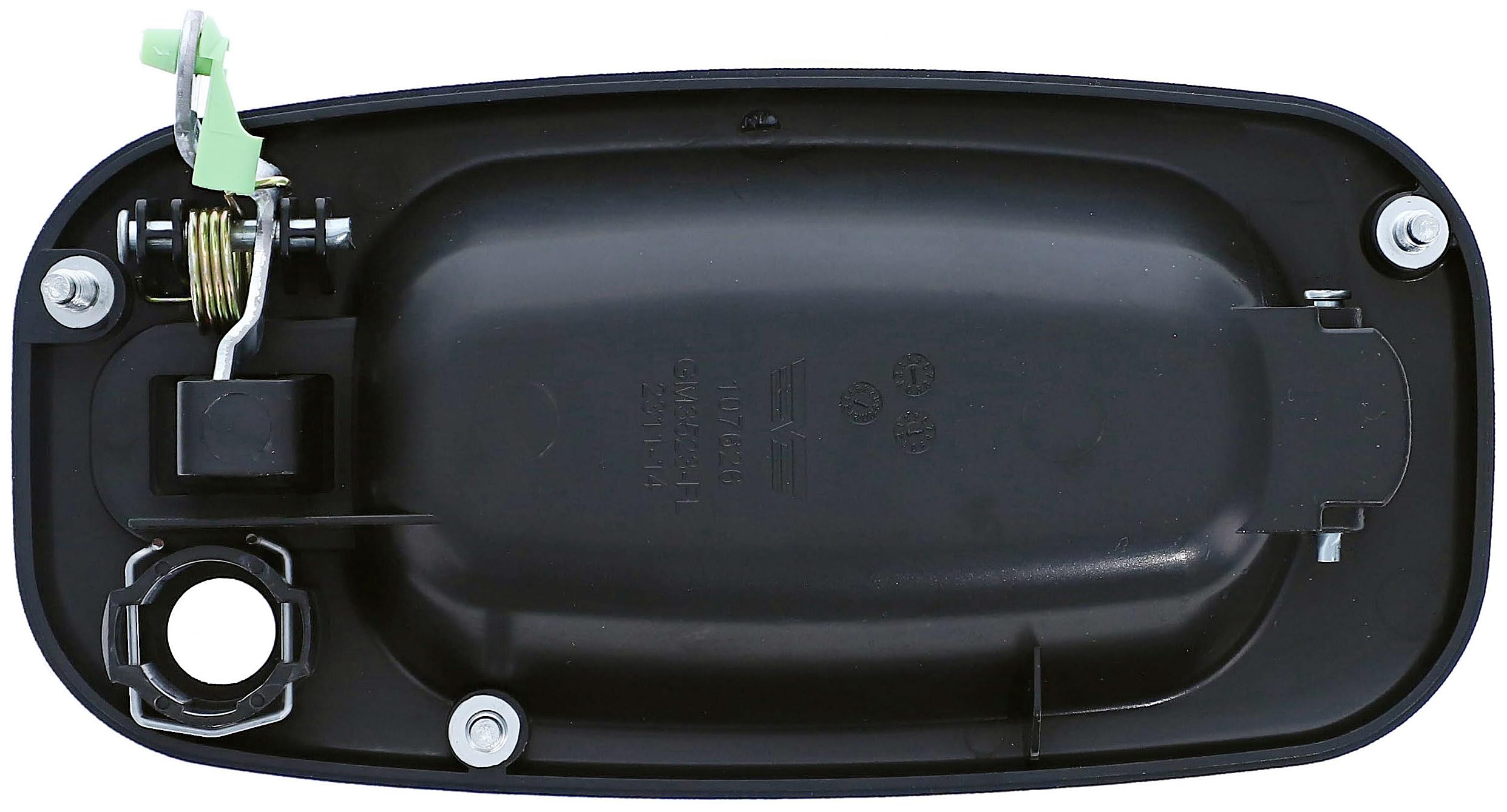 Dorman handle close-up showing finish and detail for improved visual match to vehicle