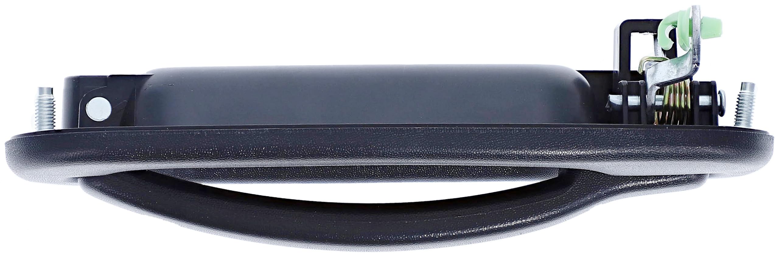 Dorman handle installed on truck door illustrating correct fit and restored operation