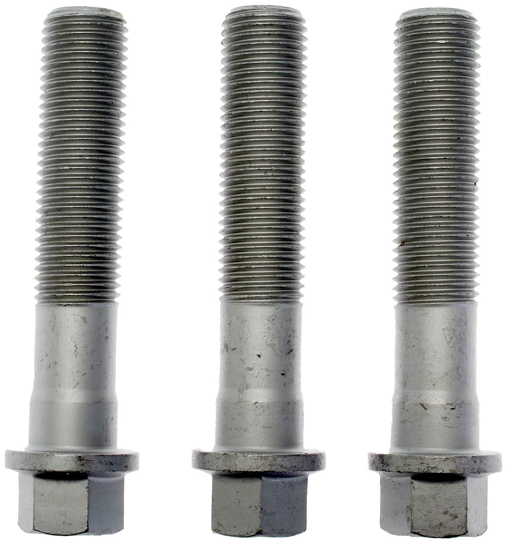 Dorman hub bolt thread detail closeup illustrating durable threads for reliable engagement