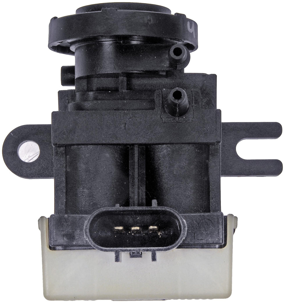 Dorman solenoid electrical connector close-up for easy plug-in replacement benefit