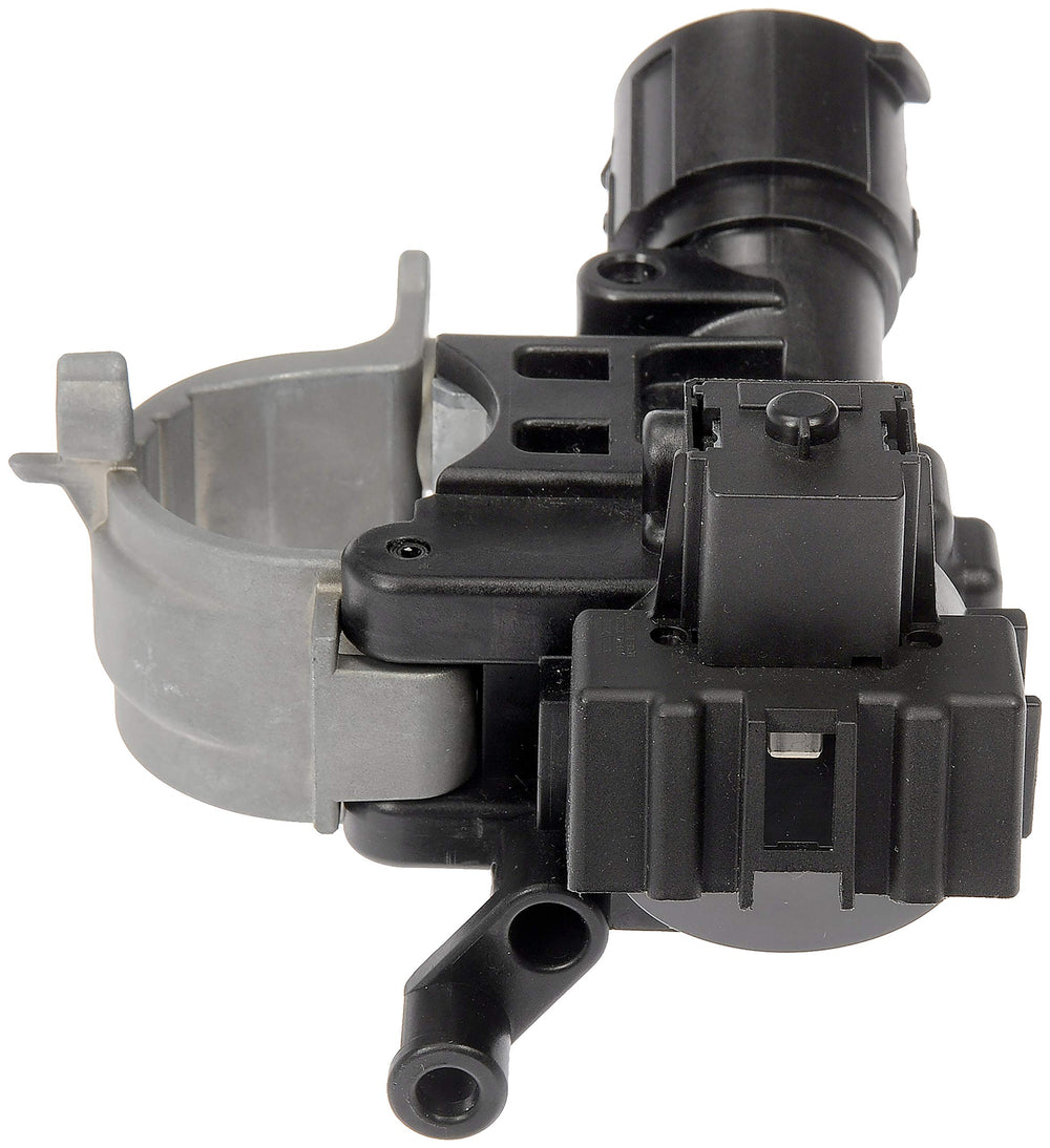 Dorman housing installed in steering column showing proper fit benefit