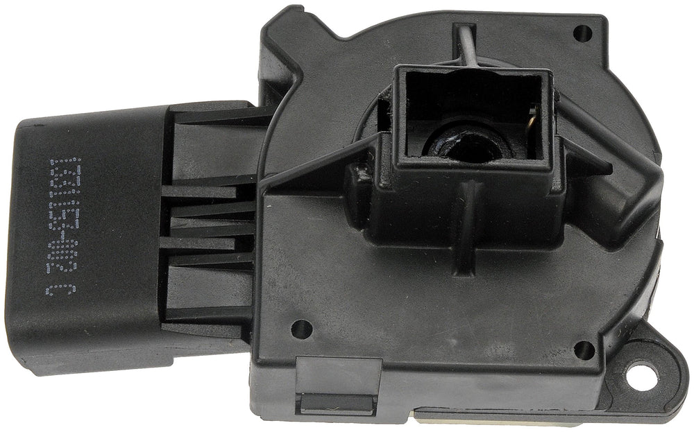 Dorman ignition switch size comparison with key showing compact fitment benefit