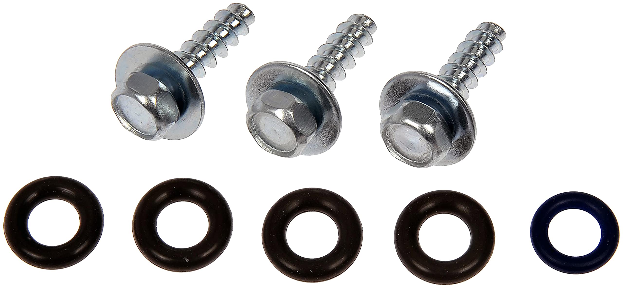 Dorman manifold next to ruler scale showing correct size and easy fit benefit
