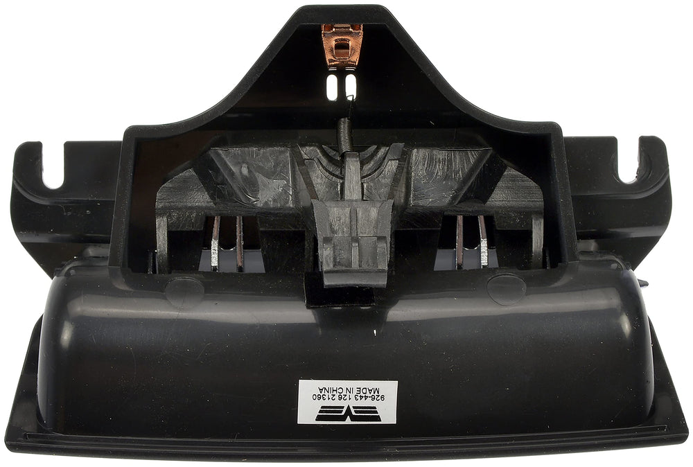 Dorman latch installed in vehicle console showing restored function benefit