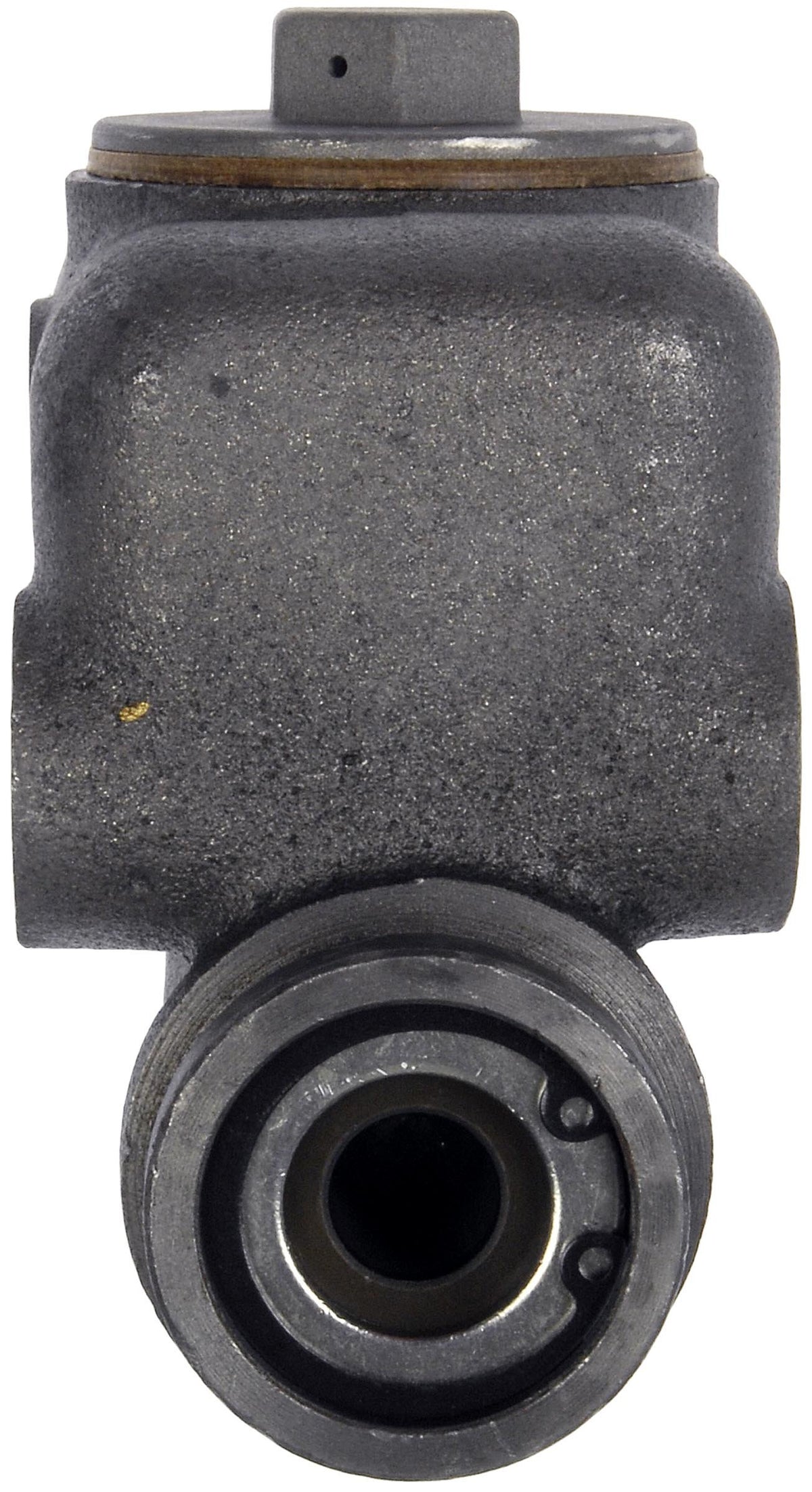 Dorman M2796 front view showing ports and mounting for quick visual fit verification