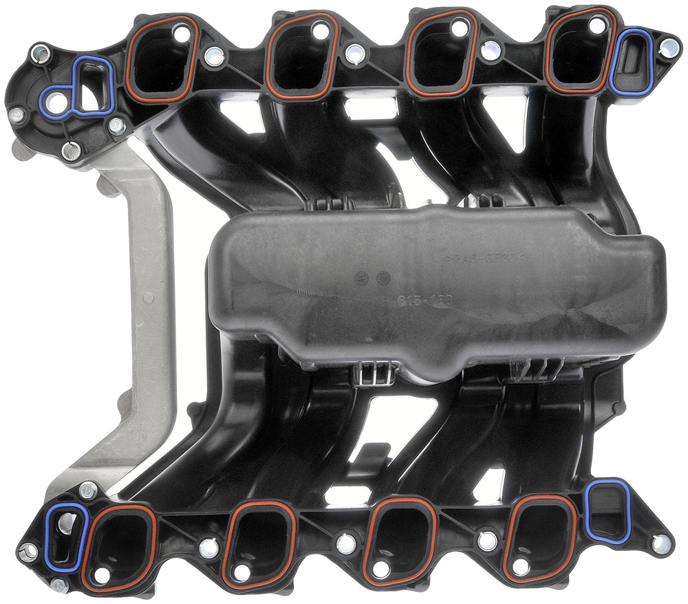 Dorman manifold gasket set layflat showing included seals for leak prevention
