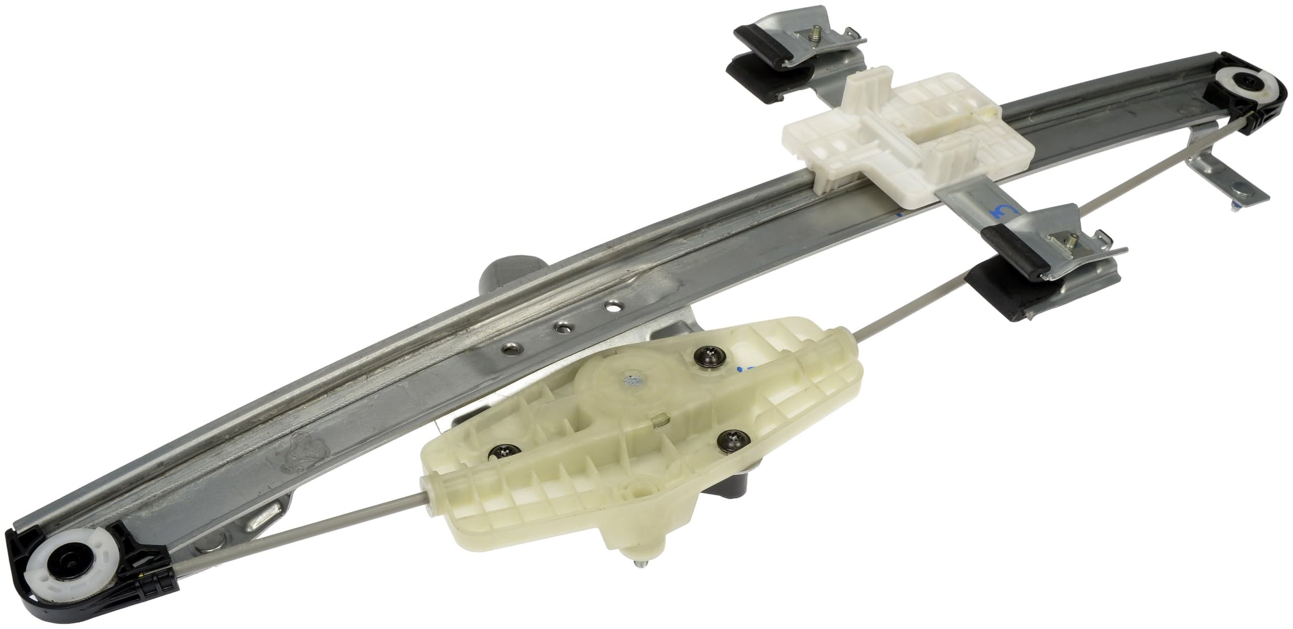 Dorman metal gear and cable texture highlighting robust construction and long service life